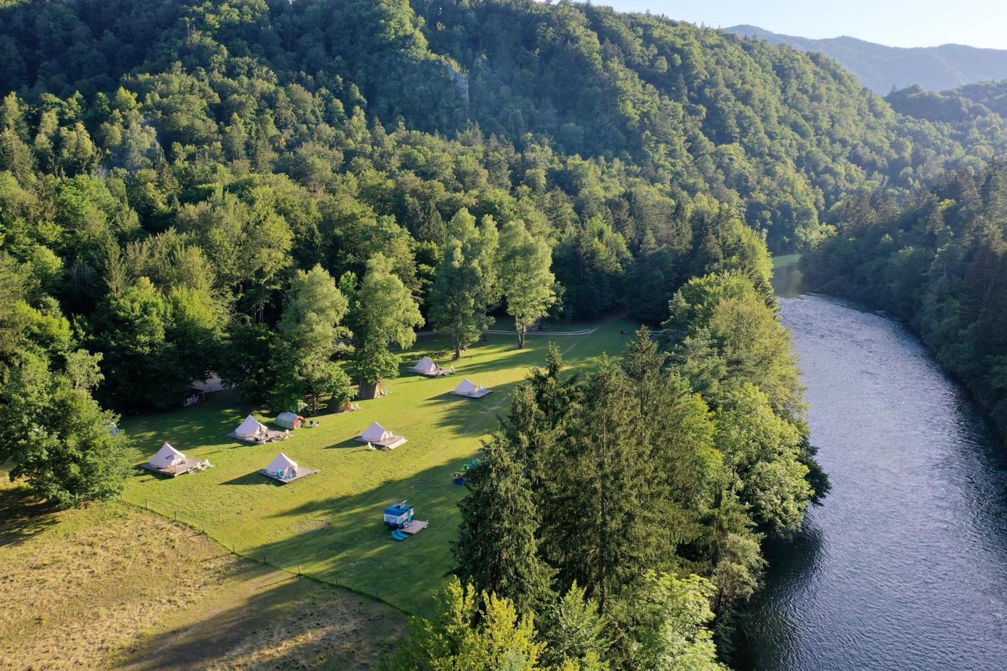 Eco River Camp - Pitches Радовлица Экстерьер фото